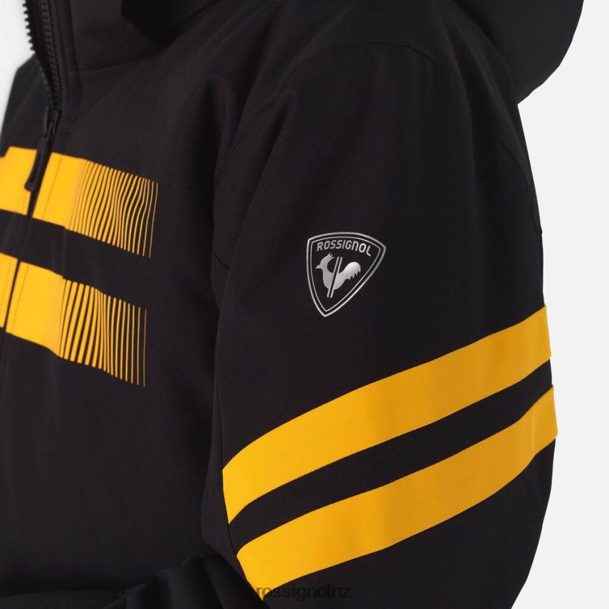 NZ Rossignol Boys Course Ski Jacket Black F222Z21238 Tops