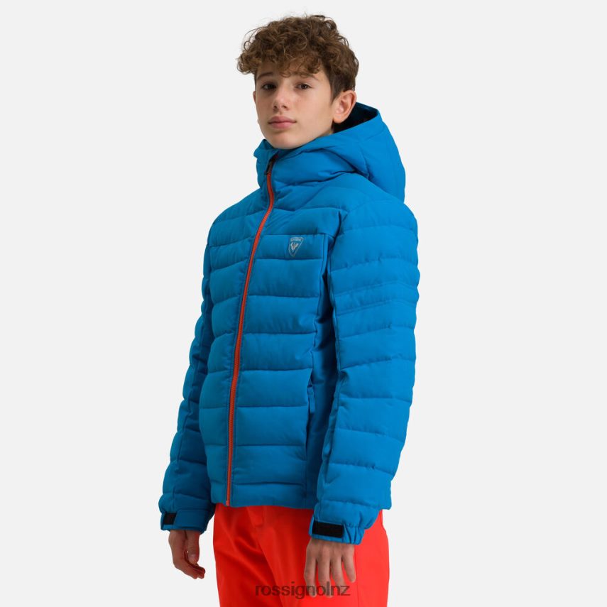 NZ Rossignol Boys Rapide Ski Jacket Blue F222Z21209 Tops