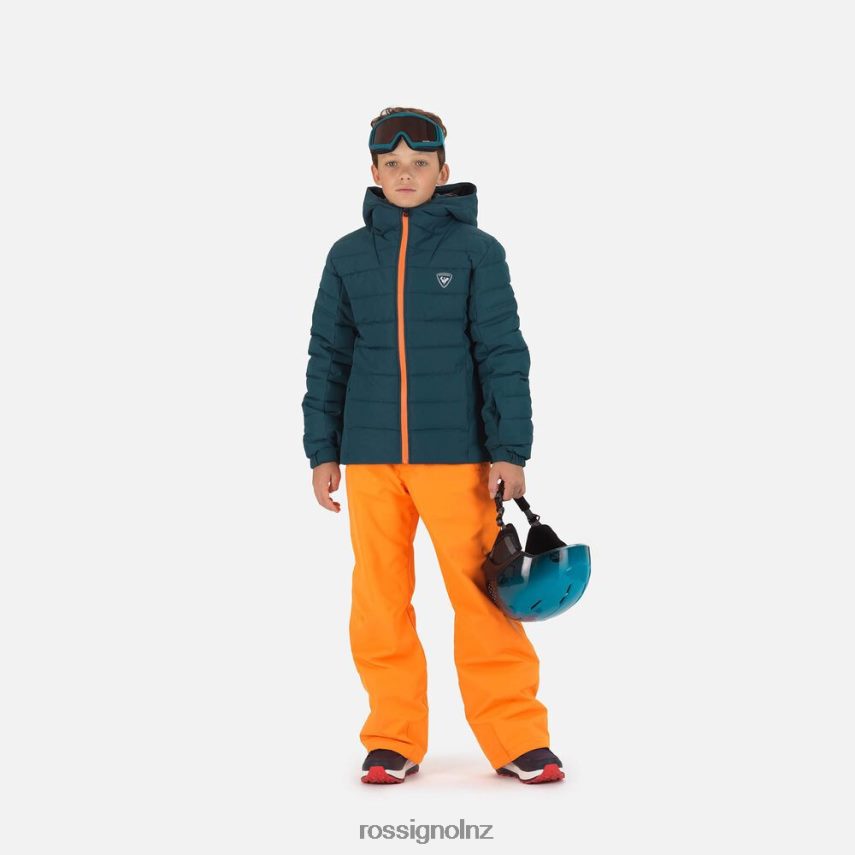 NZ Rossignol Boys Rapide Ski Jacket Deepteal F222Z21168 Tops