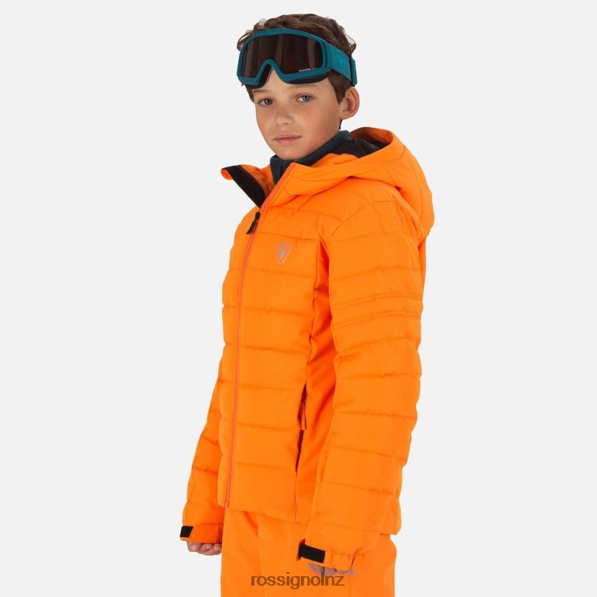 NZ Rossignol Boys Rapide Ski Jacket Mango F222Z21158 Tops