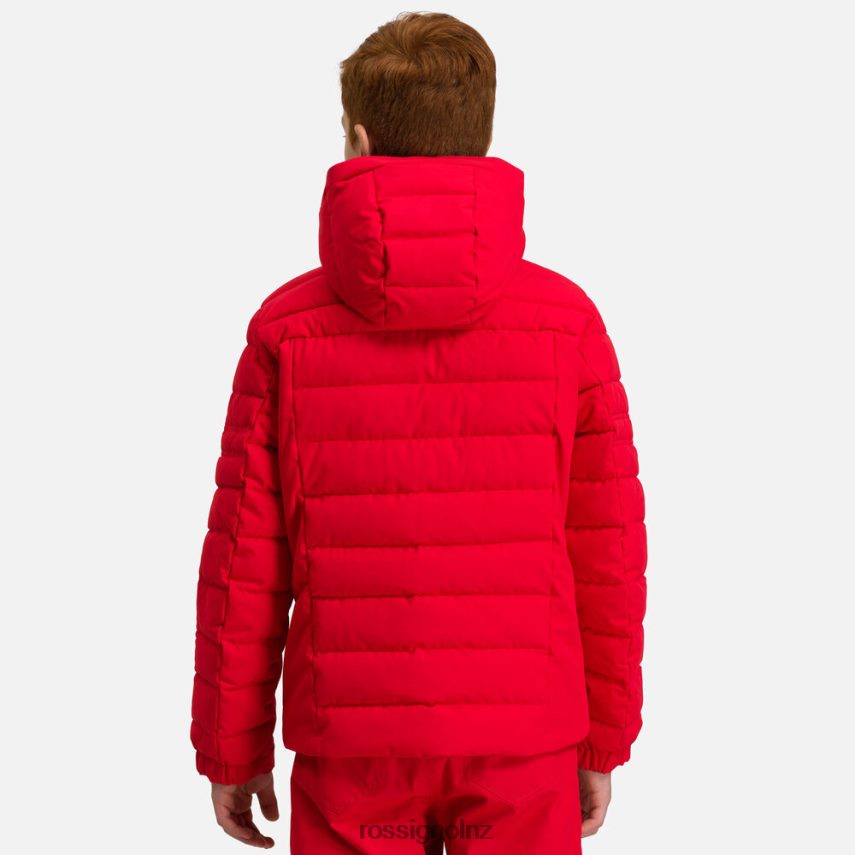 NZ Rossignol Boys Rapide Ski Jacket Sportsred F222Z21164 Tops