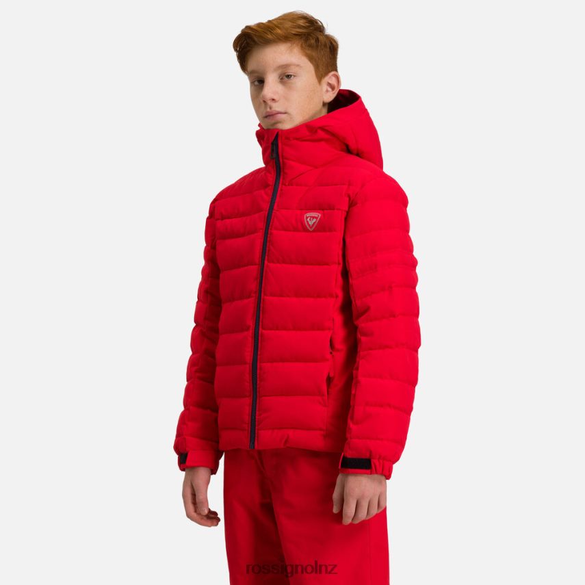 NZ Rossignol Boys Rapide Ski Jacket Sportsred F222Z21164 Tops