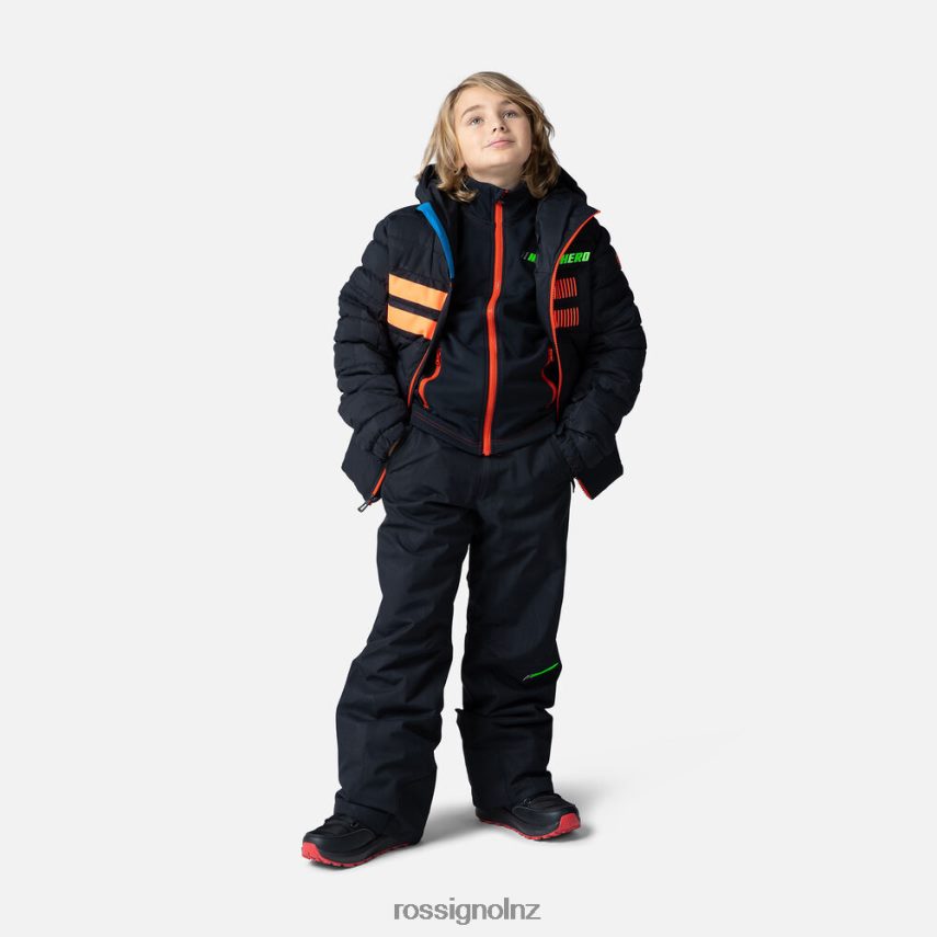 NZ Rossignol Boys Hero Ski Pants Black F222Z21215 Bottoms