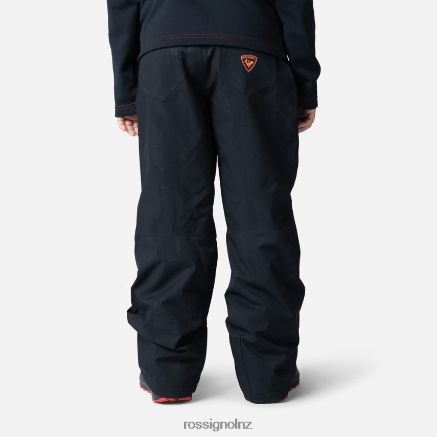 NZ Rossignol Boys Hero Ski Pants Black F222Z21215 Bottoms
