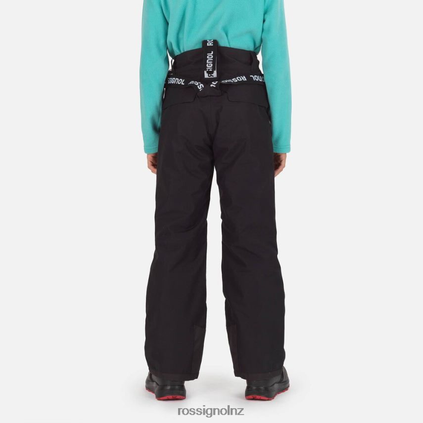 NZ Rossignol Boys Hiver Ski Pants Black F222Z21143 Bottoms