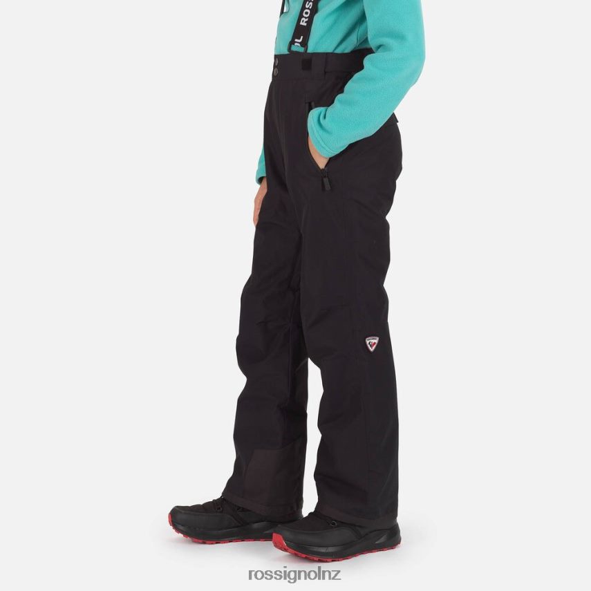 NZ Rossignol Boys Hiver Ski Pants Black F222Z21143 Bottoms