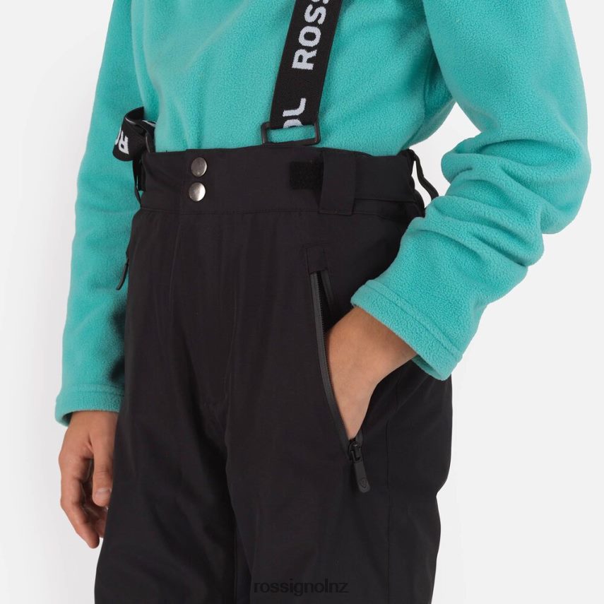 NZ Rossignol Boys Hiver Ski Pants Black F222Z21143 Bottoms
