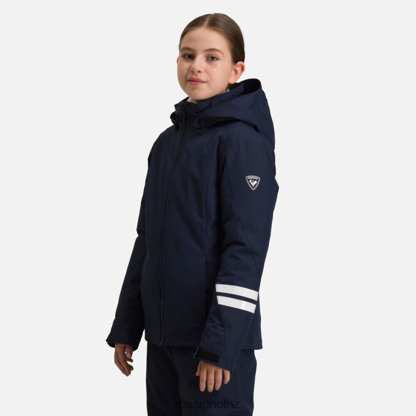 NZ Rossignol Girls Fonction Ski Jacket Eclipse F222Z21232 Tops