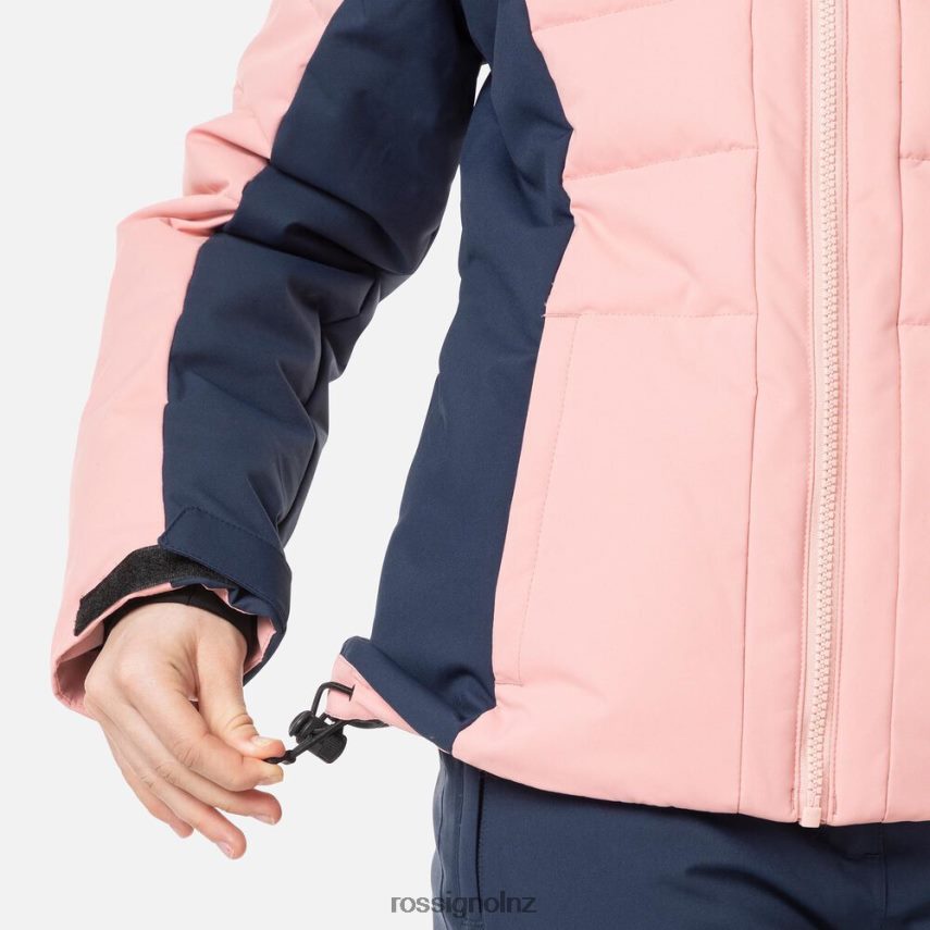 NZ Rossignol Girls Polydown Ski Jacket Cooperpink F222Z21182 Tops