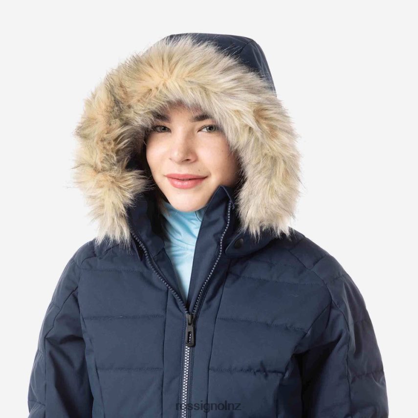 NZ Rossignol Girls Polydown Ski Jacket Darknavy F222Z21175 Tops