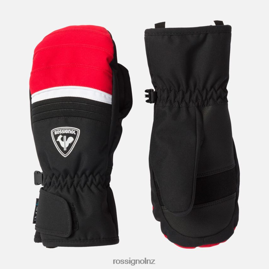 NZ Rossignol Juniors Tech Waterproof Mittens Sportsred F222Z21155 Accessories