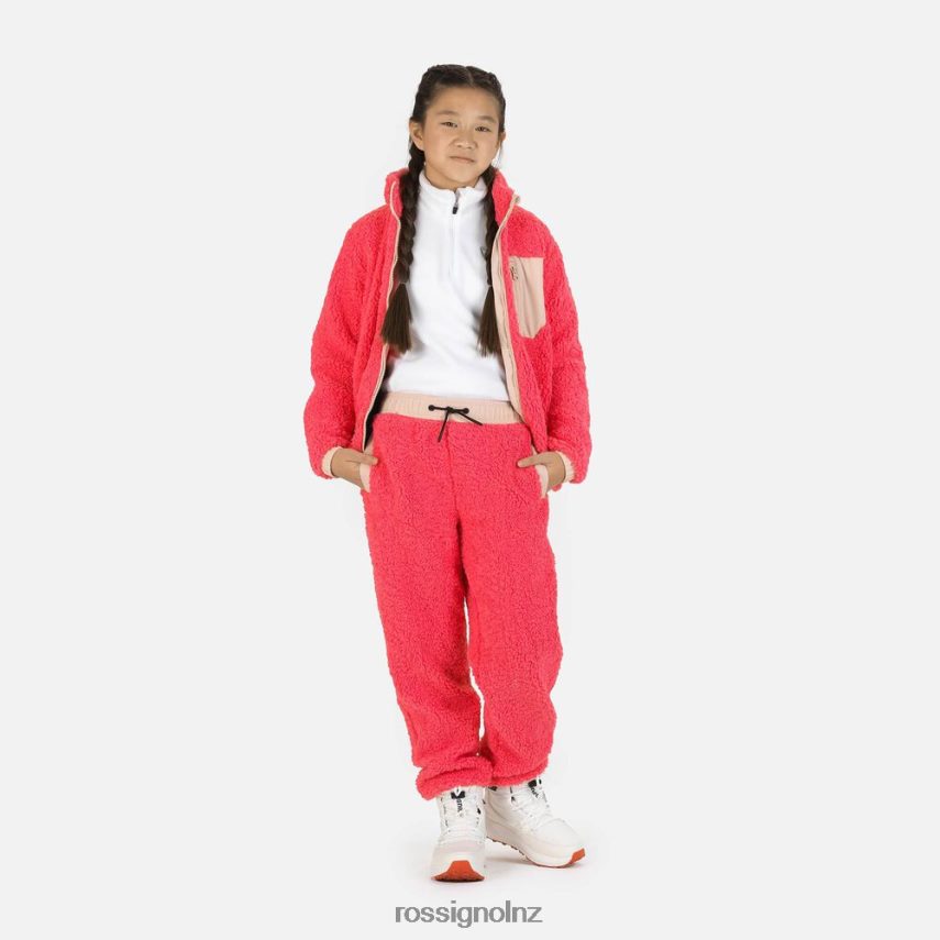 NZ Rossignol Juniors Fleece Pants Pinklift F222Z21156 Bottoms