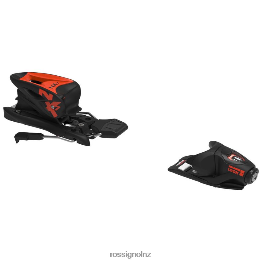NZ Rossignol Kids Bindings Nx 7 Gw B73 BLACK HOT RED F222Z21173 Accessories
