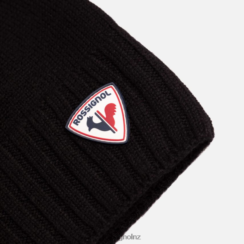 NZ Rossignol Men Alan Beanie Black F222Z239 Accessories