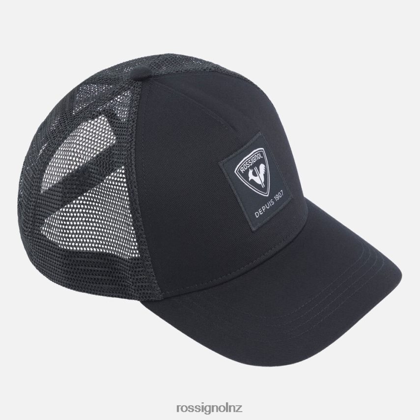 NZ Rossignol Men Corporate Mesh Cap Black F222Z272 Accessories