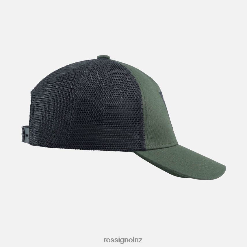 NZ Rossignol Men Corporate Mesh Cap Ebonygreen F222Z2122 Accessories