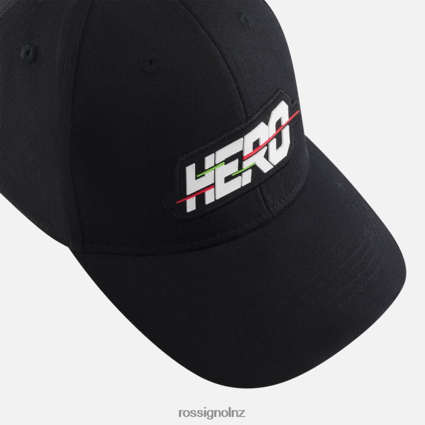 NZ Rossignol Men Hero Ball Cap Black F222Z2467 Accessories
