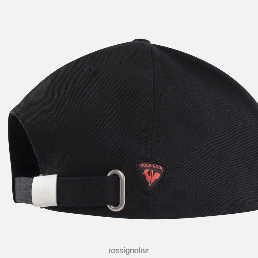 NZ Rossignol Men Hero Ball Cap Black F222Z2467 Accessories
