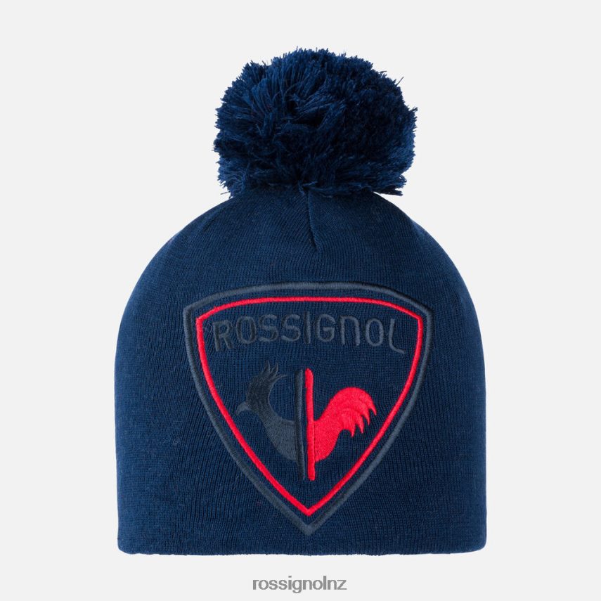 NZ Rossignol Men Rooster Beanie Darknavy F222Z2641 Accessories