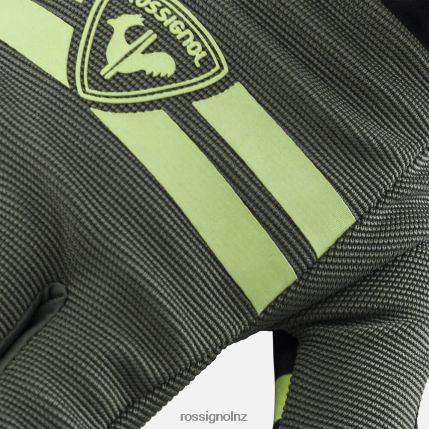 NZ Rossignol Men Full-Finger Mountain Bike Gloves Ebonygreen F222Z238 Accessories