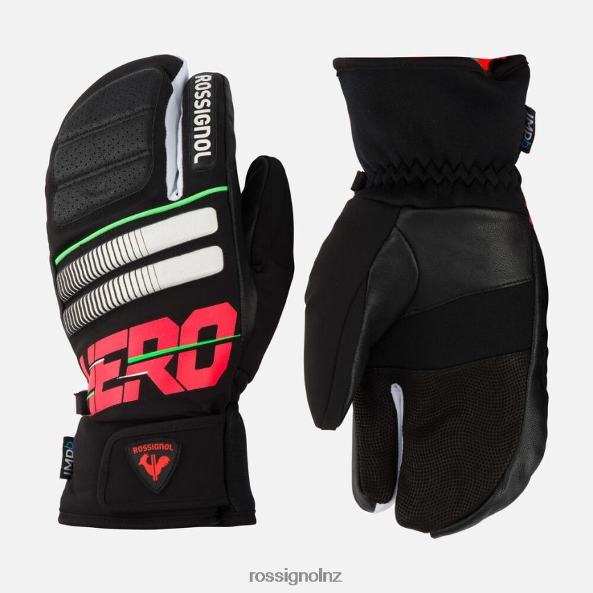 NZ Rossignol Men Hero Master Waterproof Lobster Gloves Black F222Z2604 Accessories