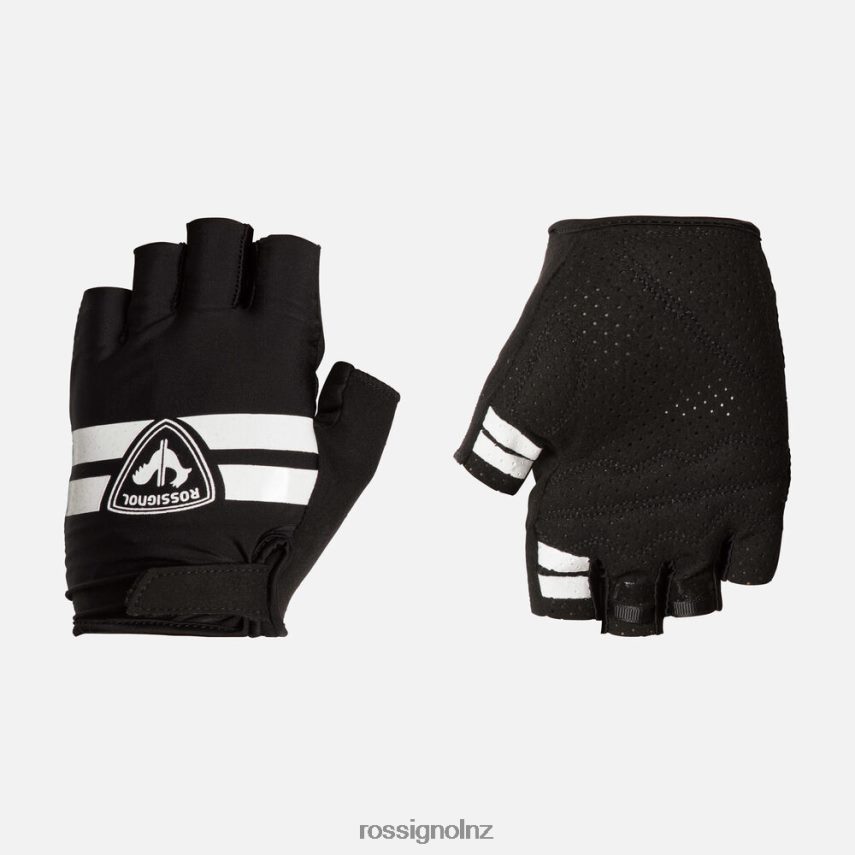 NZ Rossignol Men Stretch Cycling Gloves Black F222Z2113 Accessories