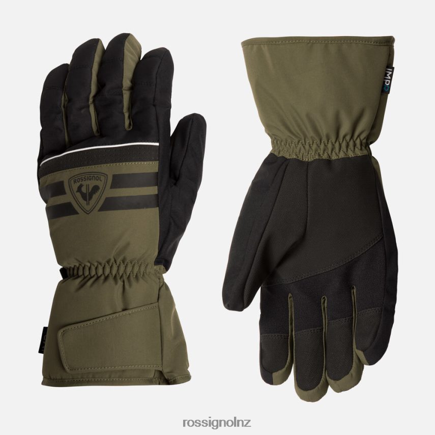 NZ Rossignol Men Tech Waterproof Ski Gloves Acinusleaf F222Z2589 Accessories