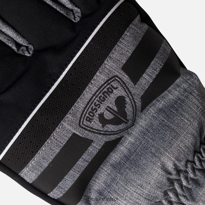 NZ Rossignol Men Tech Waterproof Ski Gloves Heathergrey F222Z2508 Accessories