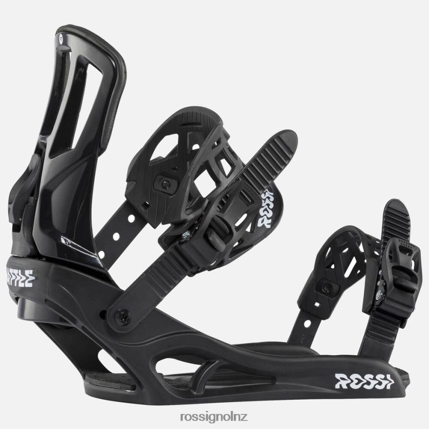 NZ Rossignol Men Battle B&W Snowboard Binding New Style F222Z2683 Accessories