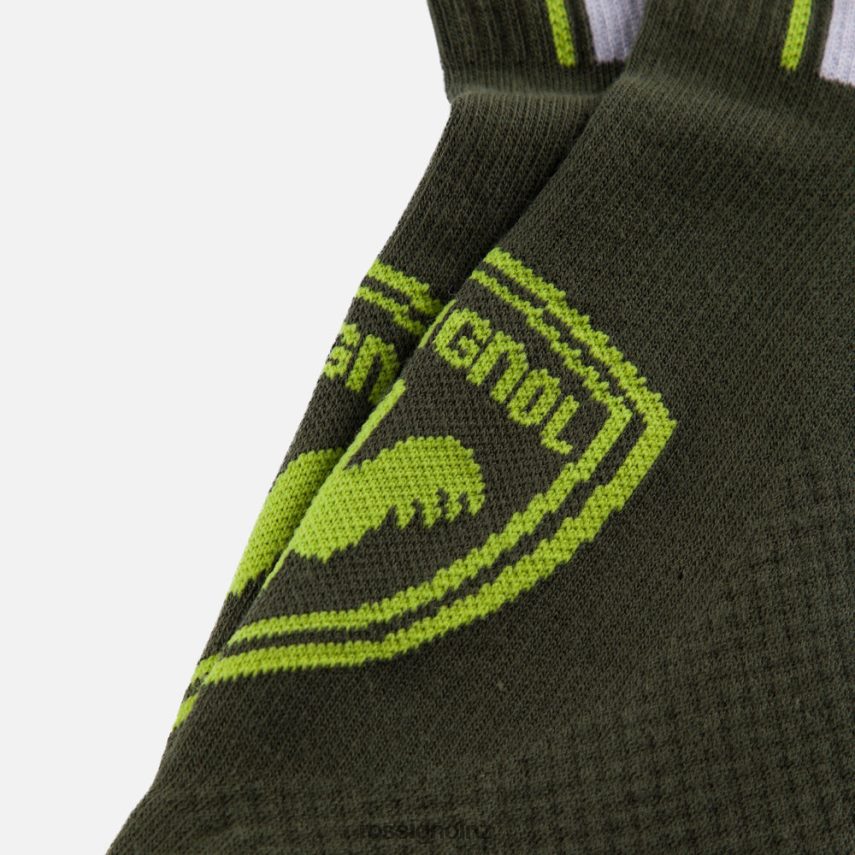 NZ Rossignol Men Crew Sport Socks Ebonygreen F222Z222 Accessories