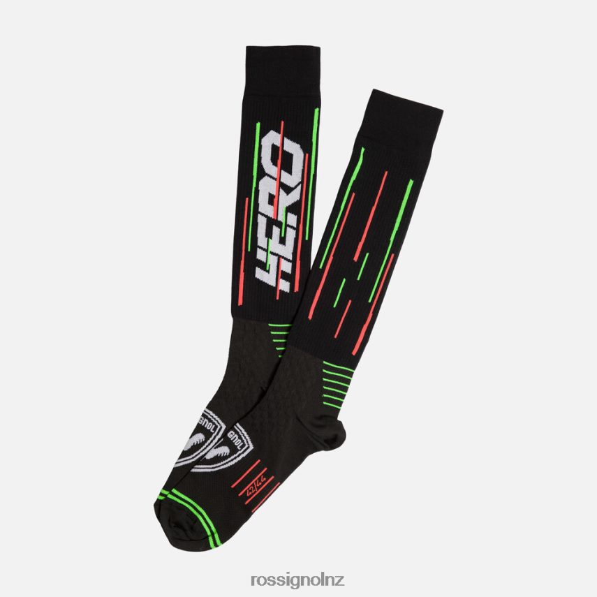 NZ Rossignol Men Hero Ski Socks Black F222Z2479 Accessories