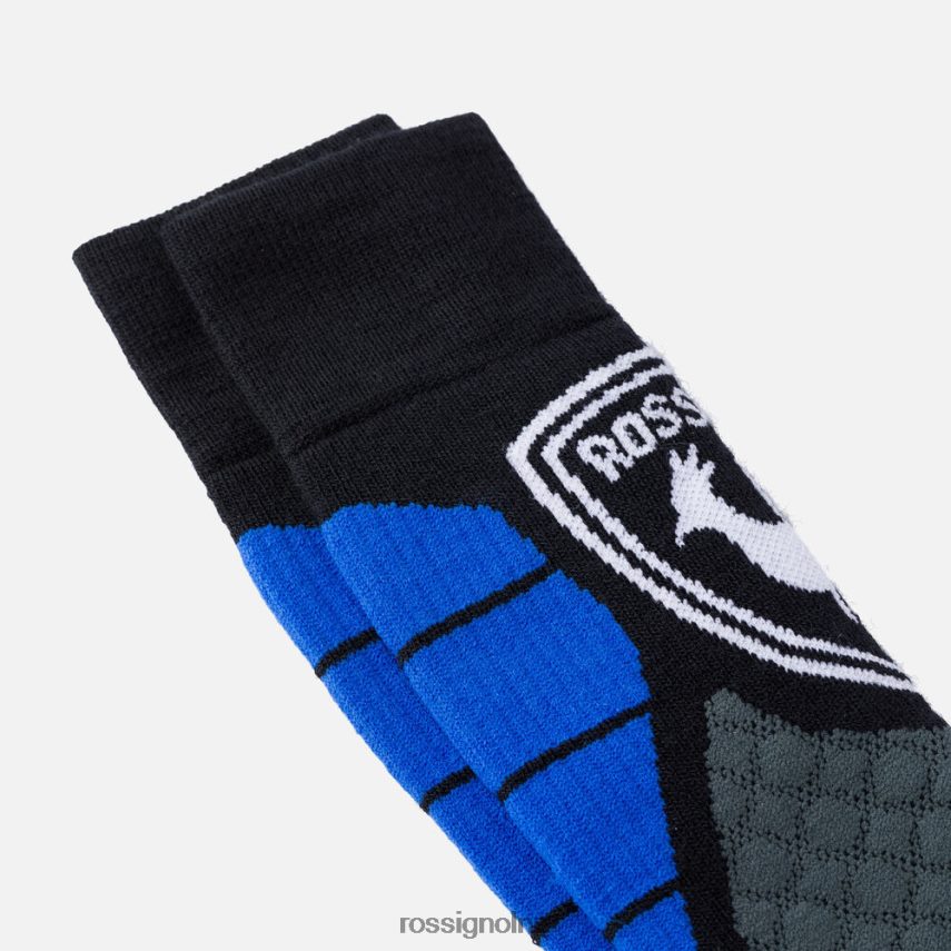NZ Rossignol Men Wool And Silk Ski Socks Bluek F222Z2597 Accessories
