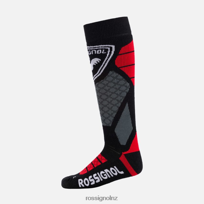 NZ Rossignol Men Wool And Silk Ski Socks Sportsred F222Z2671 Accessories