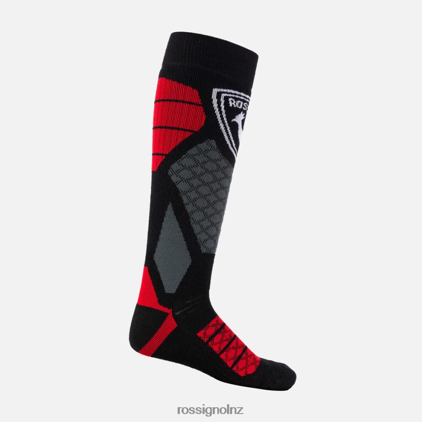 NZ Rossignol Men Wool And Silk Ski Socks Sportsred F222Z2671 Accessories