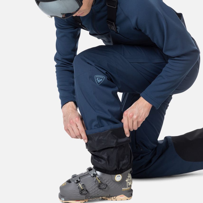 NZ Rossignol Men Relaxed Bib Pants Darknavy F222Z2363 Bottoms