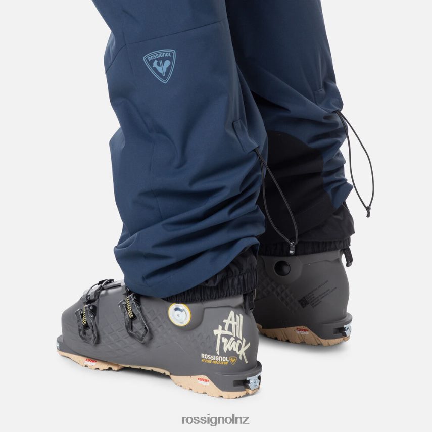 NZ Rossignol Men Relaxed Bib Pants Darknavy F222Z2363 Bottoms