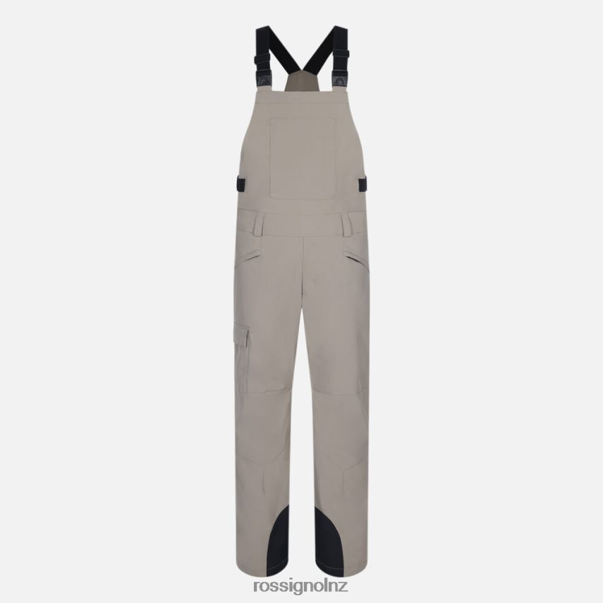 NZ Rossignol Men Relaxed Bib Pants Dune F222Z2388 Bottoms