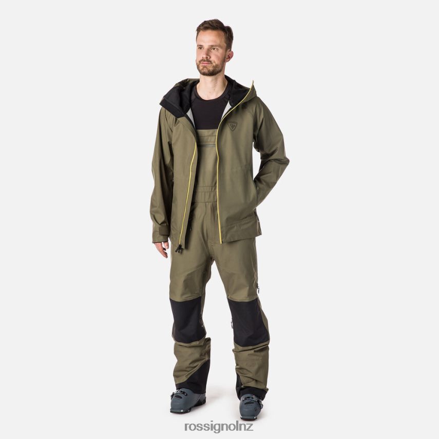 NZ Rossignol Men Skpr Three-Layer Bib Pants Acinus Leaf F222Z2174 Bottoms