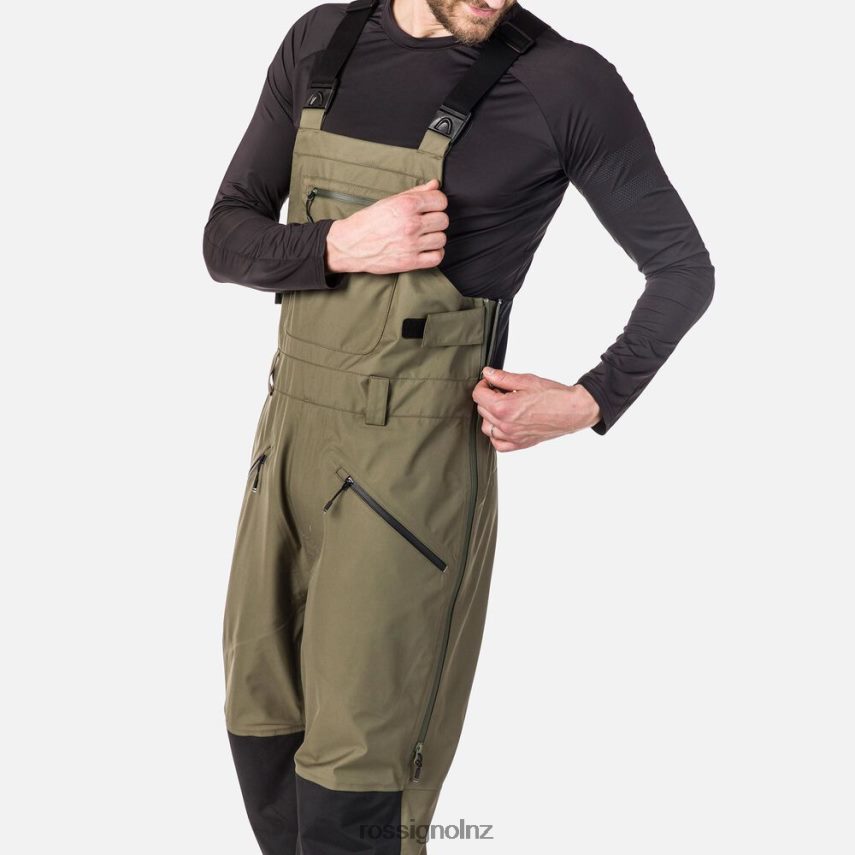 NZ Rossignol Men Skpr Three-Layer Bib Pants Acinus Leaf F222Z2174 Bottoms
