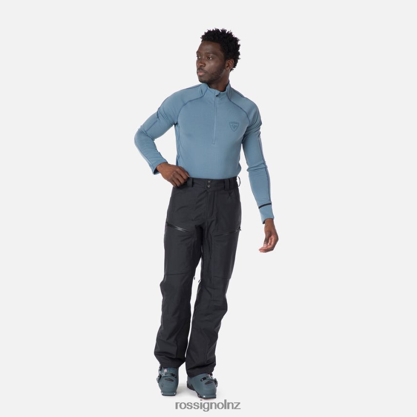 NZ Rossignol Men Skpr Three-Layer Pants Black F222Z2513 Bottoms