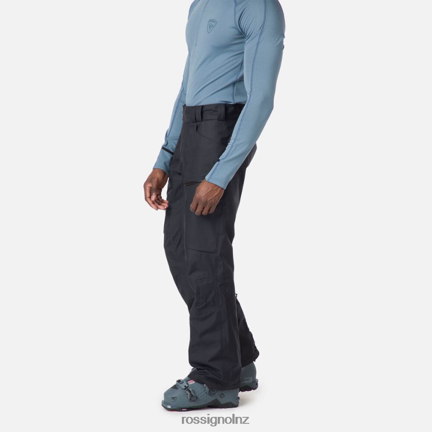 NZ Rossignol Men Skpr Three-Layer Pants Black F222Z2513 Bottoms