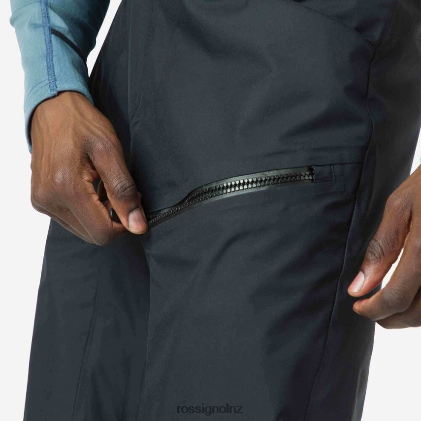 NZ Rossignol Men Skpr Three-Layer Pants Black F222Z2513 Bottoms