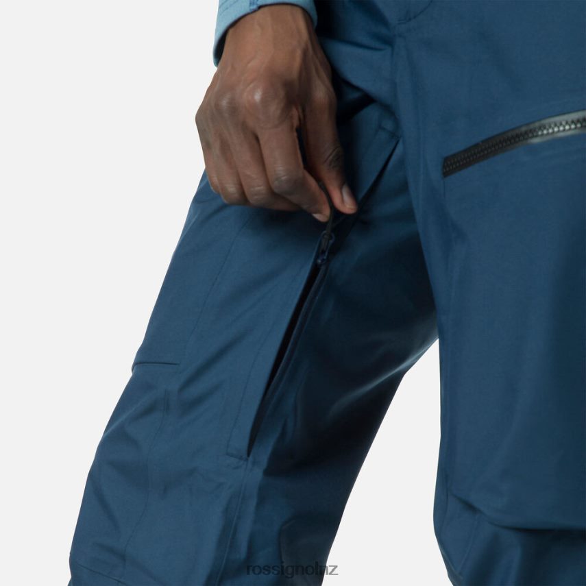 NZ Rossignol Men Skpr Three-Layer Pants Darknavy F222Z2380 Bottoms