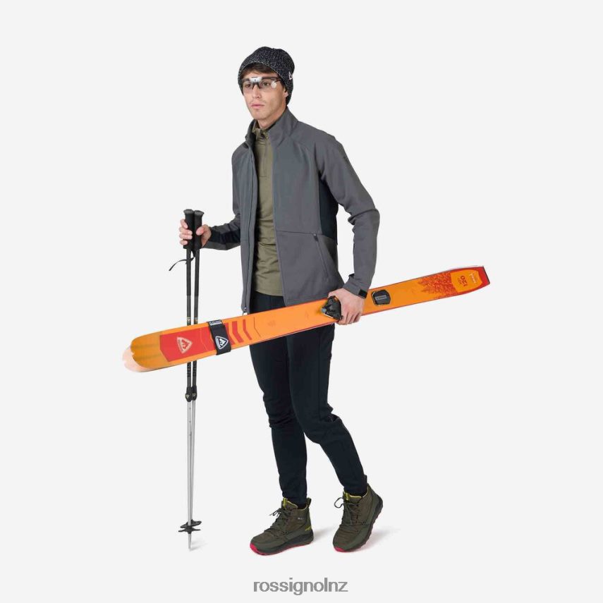 NZ Rossignol Men Soft Shell Pants Black F222Z2274 Bottoms