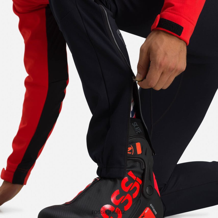 NZ Rossignol Men Softshell Pants Black F222Z2664 Bottoms