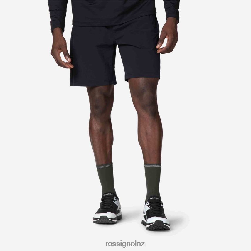 NZ Rossignol Men Lightweight Shorts Black F222Z22 Bottoms