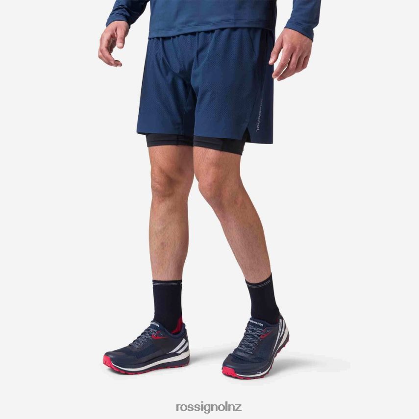 NZ Rossignol Men Trail Running Shorts Dark Navy F222Z2126 Bottoms