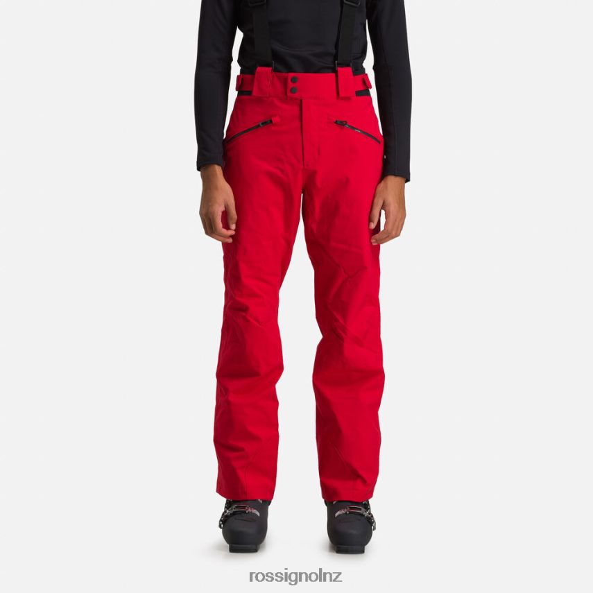 NZ Rossignol Men Classique Ski Pants Carmin F222Z2100 Bottoms