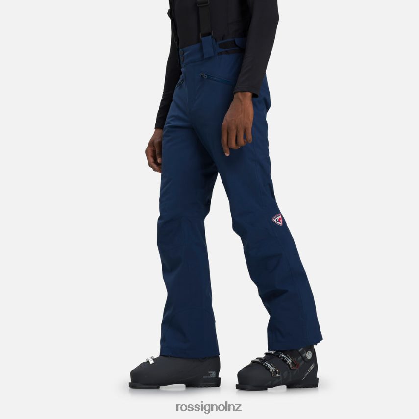 NZ Rossignol Men Classique Ski Pants Darknavy F222Z297 Bottoms