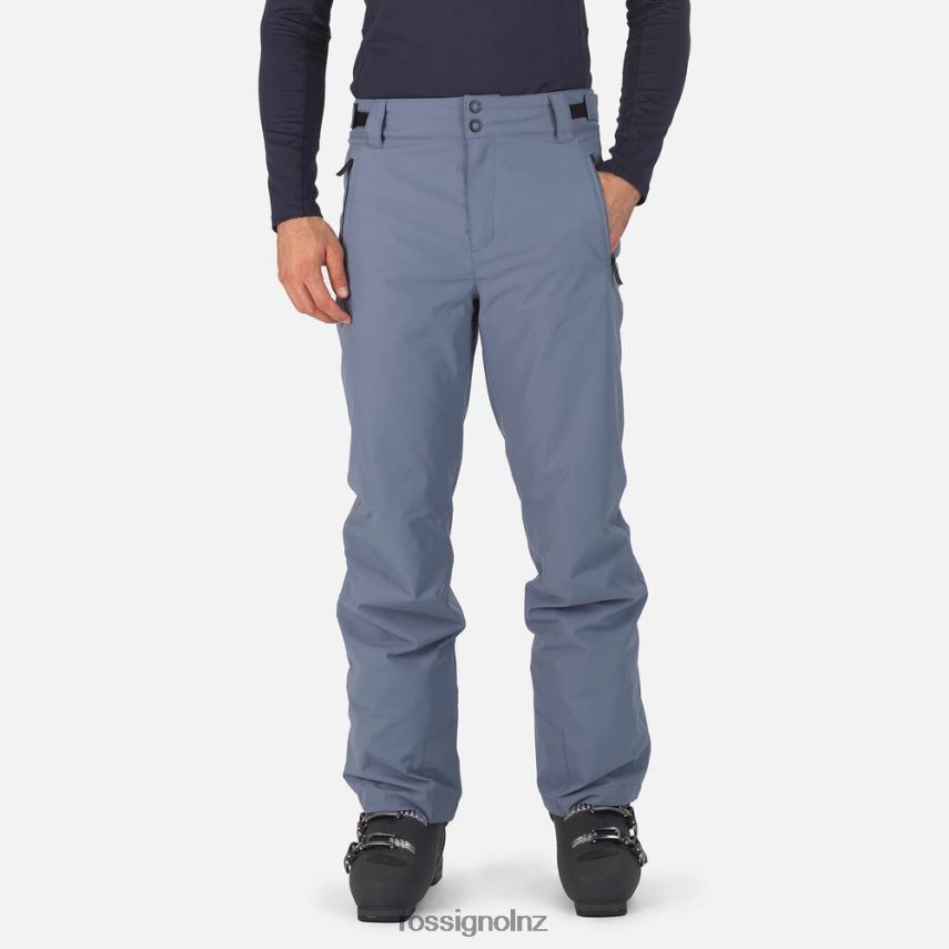 NZ Rossignol Men Rapide Ski Pants Bluegrey F222Z2266 Bottoms